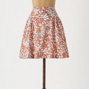 Anthropologie Girls from Savoy lapel skirt